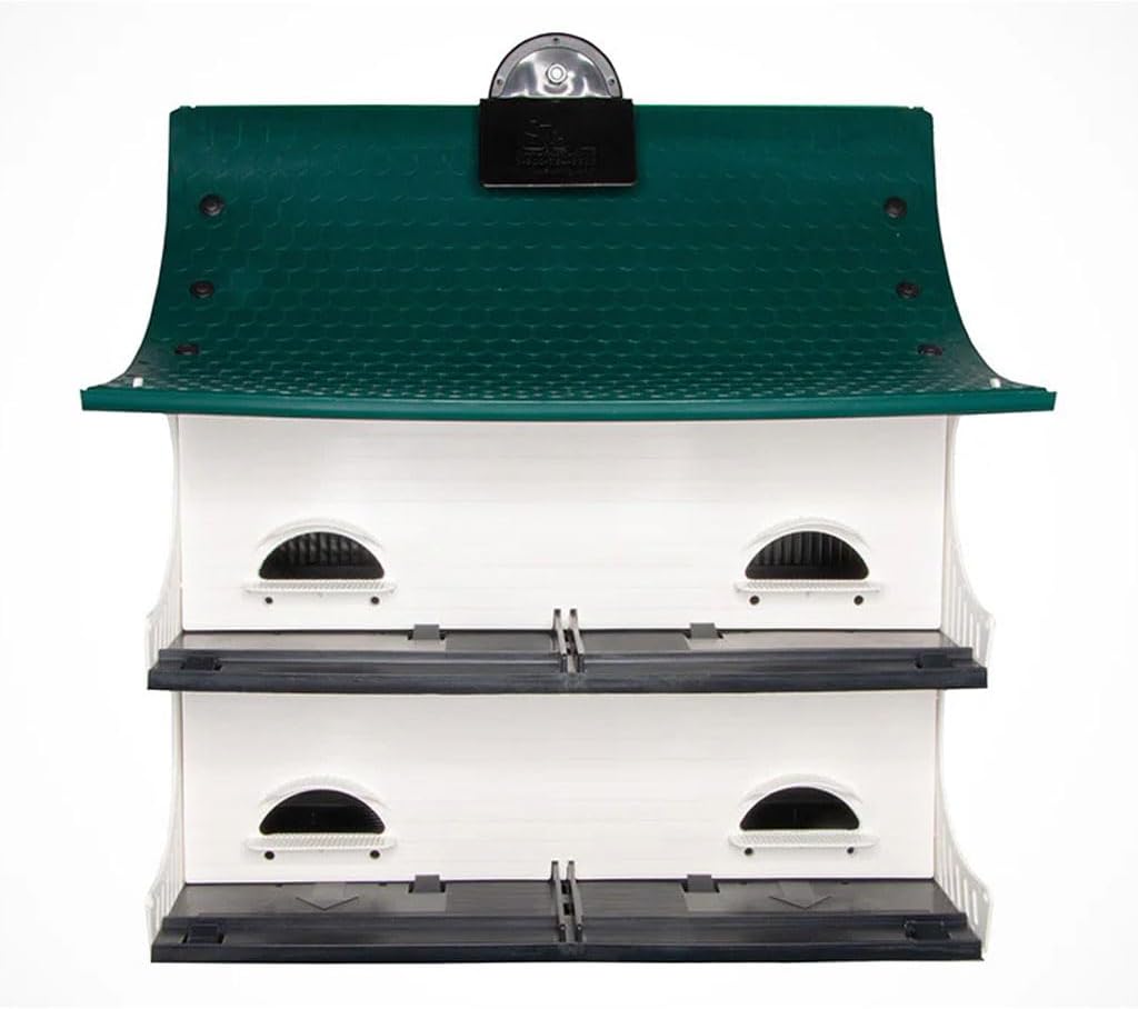 S&K Great Eight Purple Martin House – 8-Room Plastic Birdhouse
