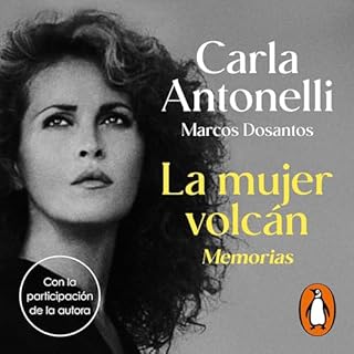Diseño de la portada del título La mujer volc&aacute;n