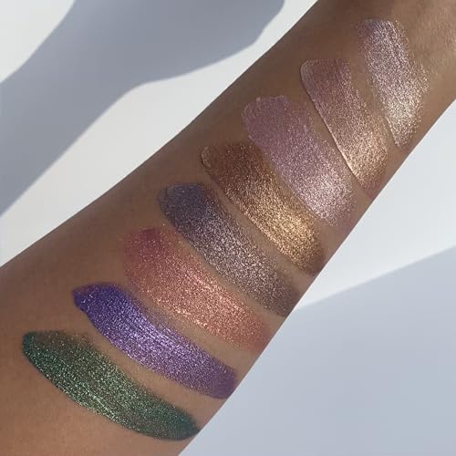 e.l.f. Liquid Metallic Eyeshadow, Lidschatten Mit Metallischem Finish, Langanhaltende Formel Auf Gel-Basis, Schnell Trocknend, Vegan & Tierversuchsfrei, Moon, 3 ml – Bild 6