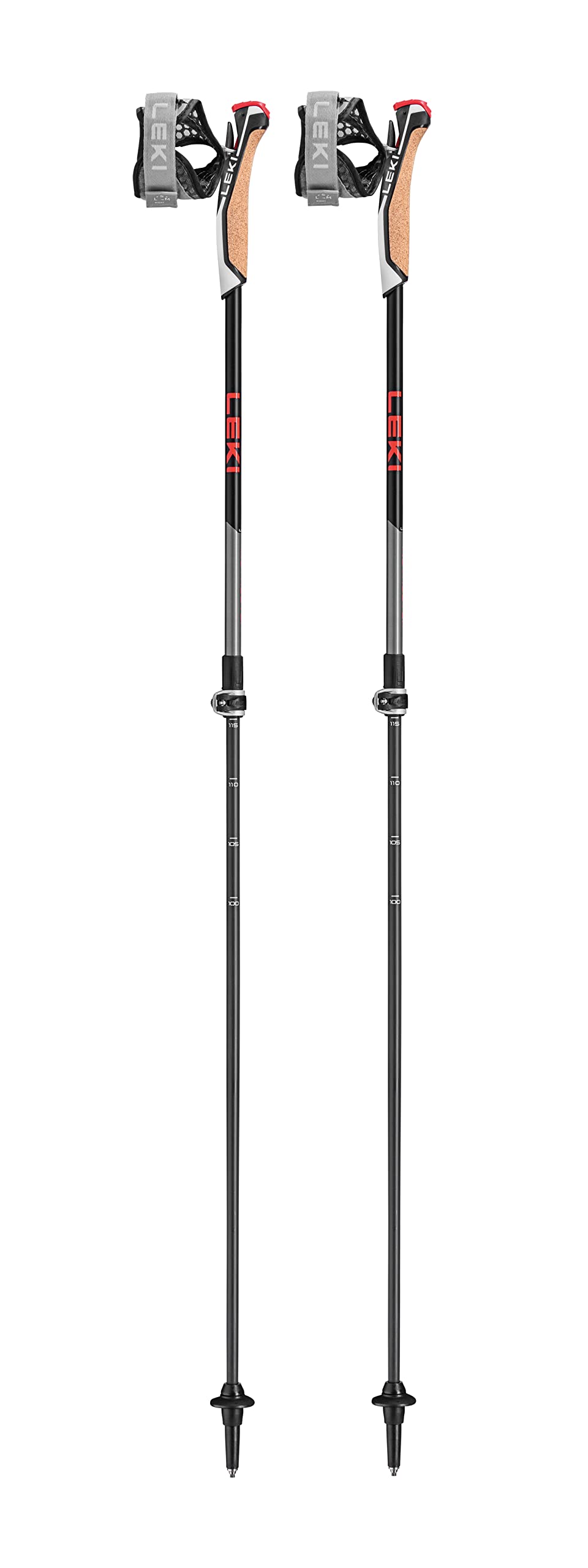 Instructor Lite Aluminum Adjustable Lightweight Trekking Poles for Hiking & Nordic Walking