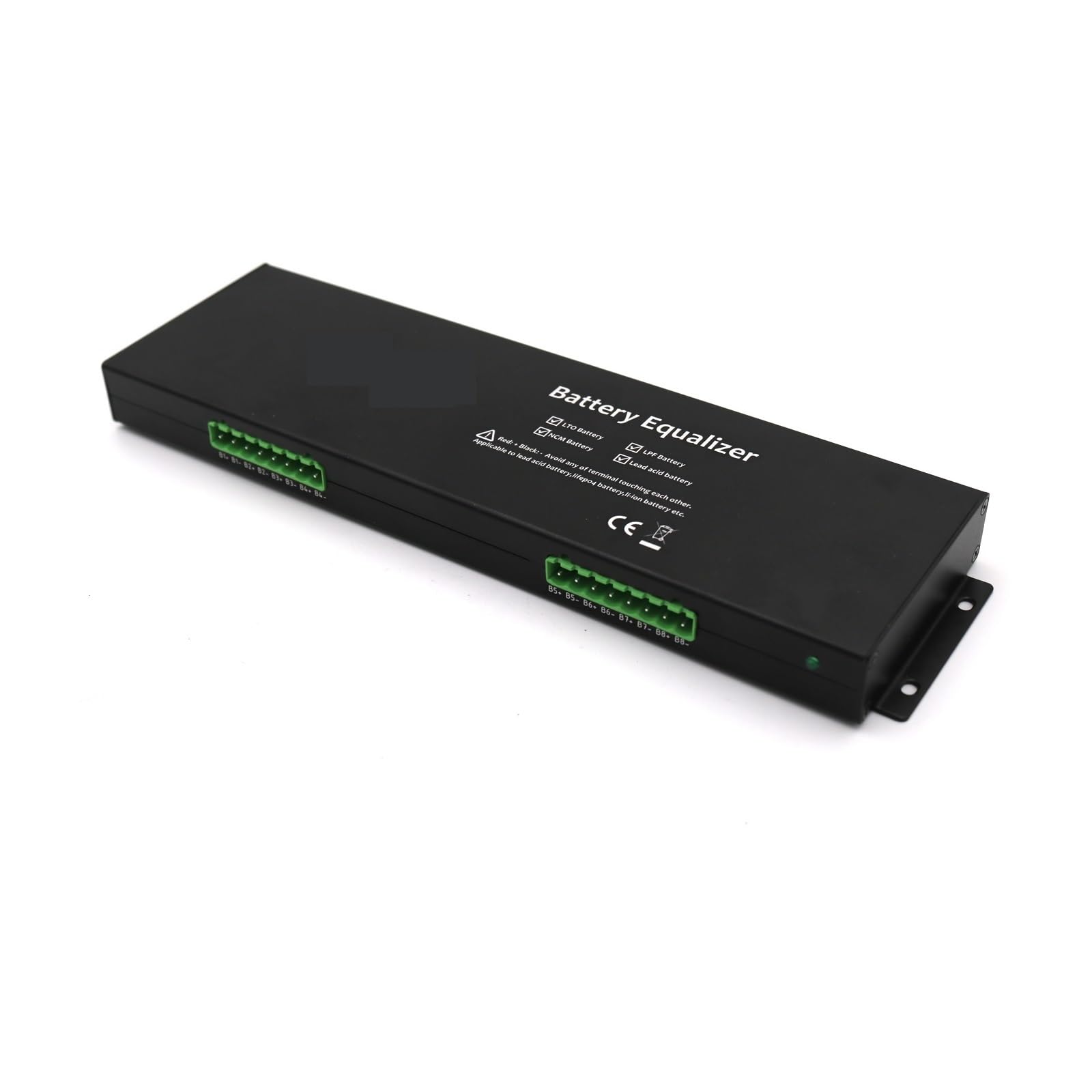 ZIPCOM Battery Equaliser Aluminum Case BM108S Battery Equalizer 96V Voltage Controller Charger Tester NCM LTO LFP Lead Acid Batteries