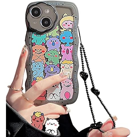 NITITOP iPhone 14 Plus Clear Bear Case Cover