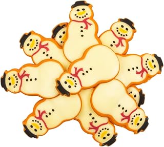 White Chocolate Snowman Cookie 18ct