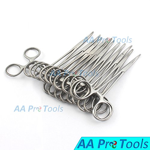 AAPROTOOLS Pack of 12 O.R Grade Mosquito HEMOSTAT Locking FORCEP 5