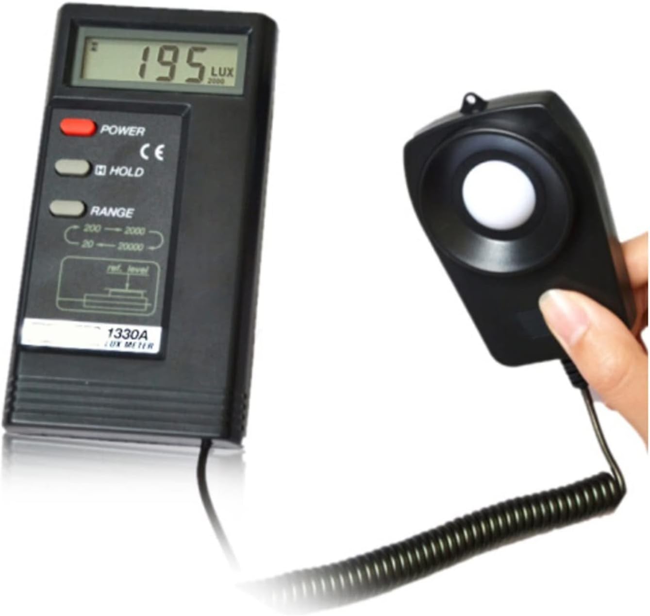 Digital Lux Meter Spectrometer Illuminance Meter Handheld High-Precision Digital Illuminance Meter Widely Used in Plants to Monitor Ambient Light