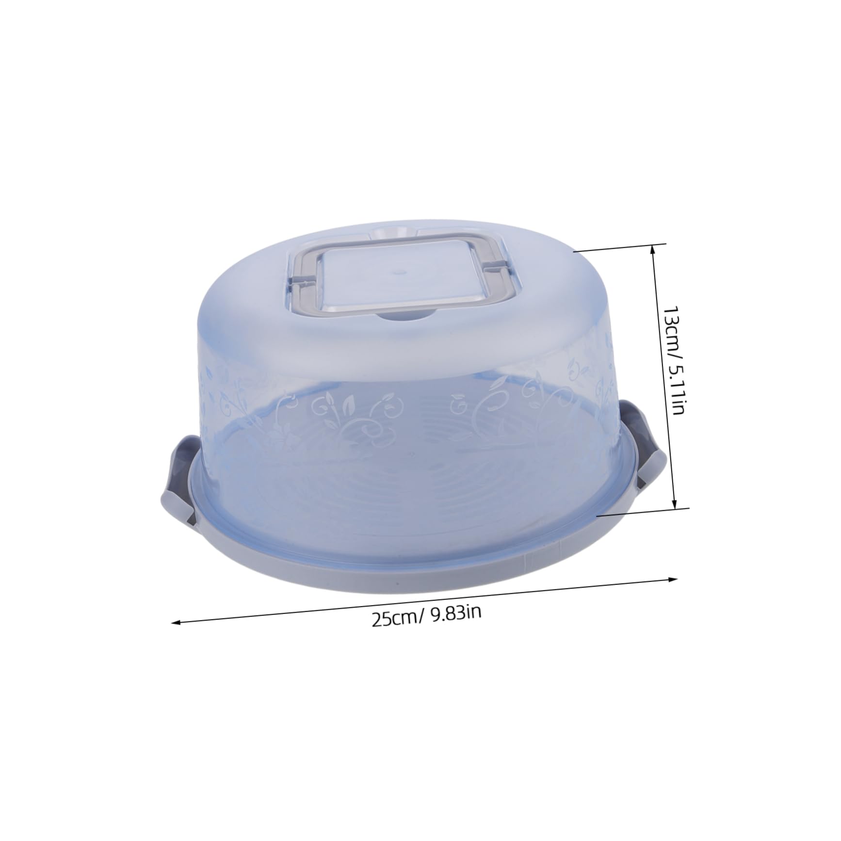 OFFSCH Handheld Cake Carrier Box with Lid Portable Baking Storage Case for Birthday Cakes Cupcakes and Muffins and Vibrant Design for Home Use