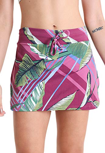 Shorts Saia Persist - Vinho/Verde Musgo GG