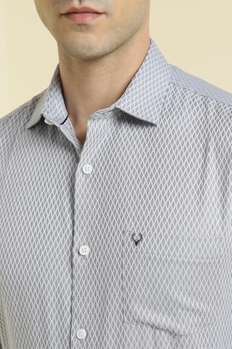 Image of Allen Solly Men Cotton Blend Classic Fit Shirt