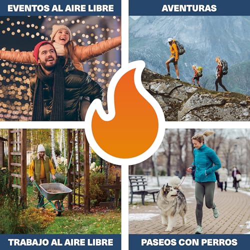 Miniatura 9 de Bramble - Calentadores De Dedos Adhesivos 40 Pares, 80 En Total - Parches Adhesivos Ultrafinos Para Zapatos Y Botas - Se Activan Con El Aire Y No Dejan Olor - Hasta 10 Horas De Calor