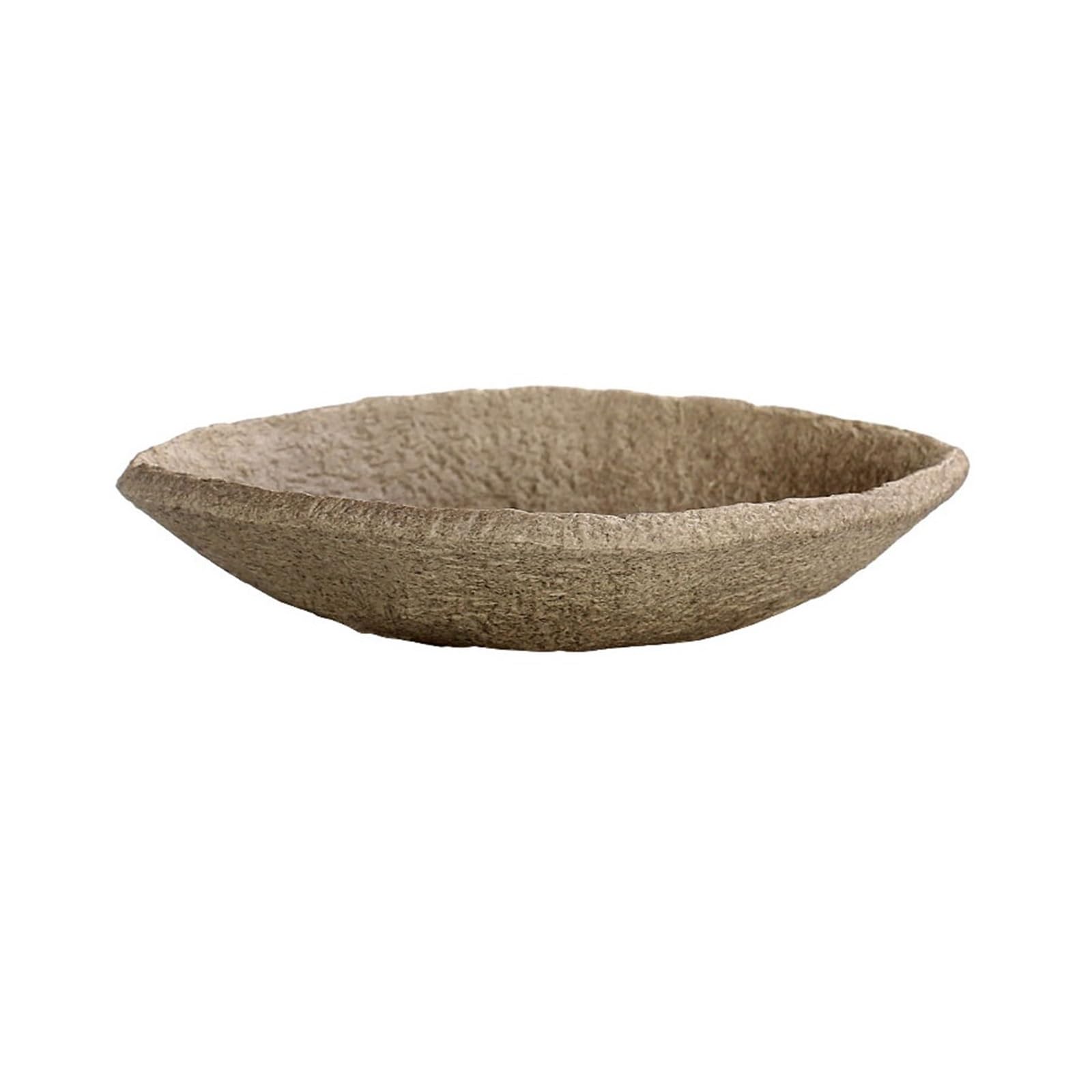 Flower Pot Tray Imitation Stone Texture Planter Tray Ceramic Flower Arranging Saucer for Indoor Outdoor Ikebana Bowl