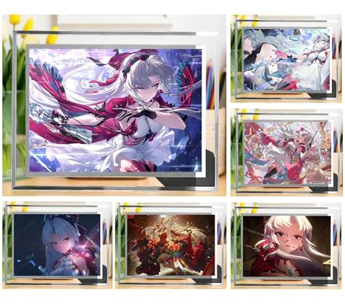 鳴潮 カルロッタ フォトフレーム アクリルスタンド 写真立て 置物 ガラス スタンド アルバム 同人 グッズ 透明 壁掛け 卓上展示ピクチャー 周辺 かわいい 記念品 装飾品 コレクション 誕生日 プレゼント (07,22.5*17.5cm) [並行輸入品]（Amazon）