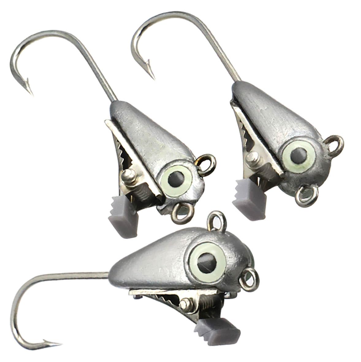 Amazon.co.jp: two-L ゾンビング釣法用ジグヘッド 小魚ヘッド S (6g) M
