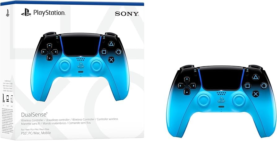 Genérico PS5 Mando Dualsense Rhythm Blue