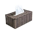 Kovot Poly-Wicker Tissue Box Cover | Rectangular 9 3/4