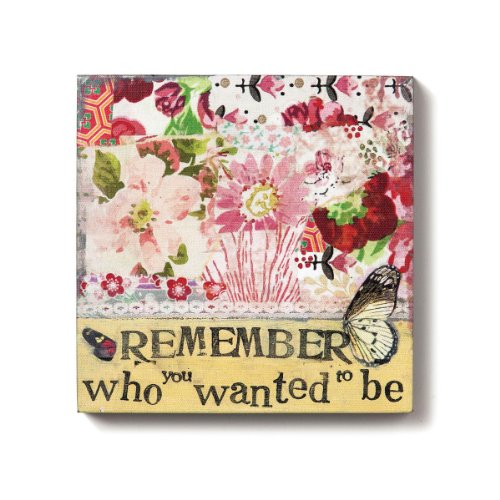 Demdaco Kelly Rae Roberts Remember Wall Art, 6-Inch