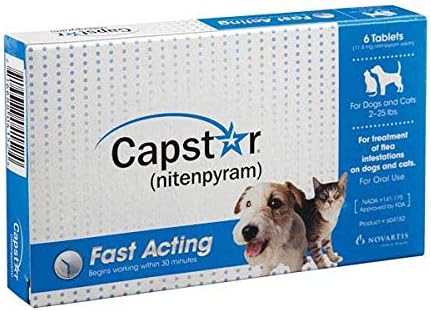 Capstar For Dogs & Cats 2-25 Lbs (Blue)