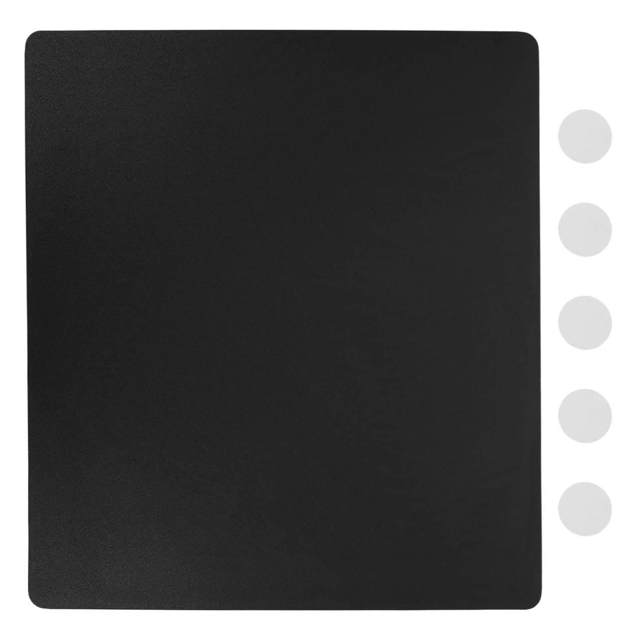 jojofuny Tappetino per mouse in vetro: tappetino rigido per mouse da gioco - 35,9 x 32 cm, resistente all'acqua, con base antiscivolo, ideale per computer e scrivania.