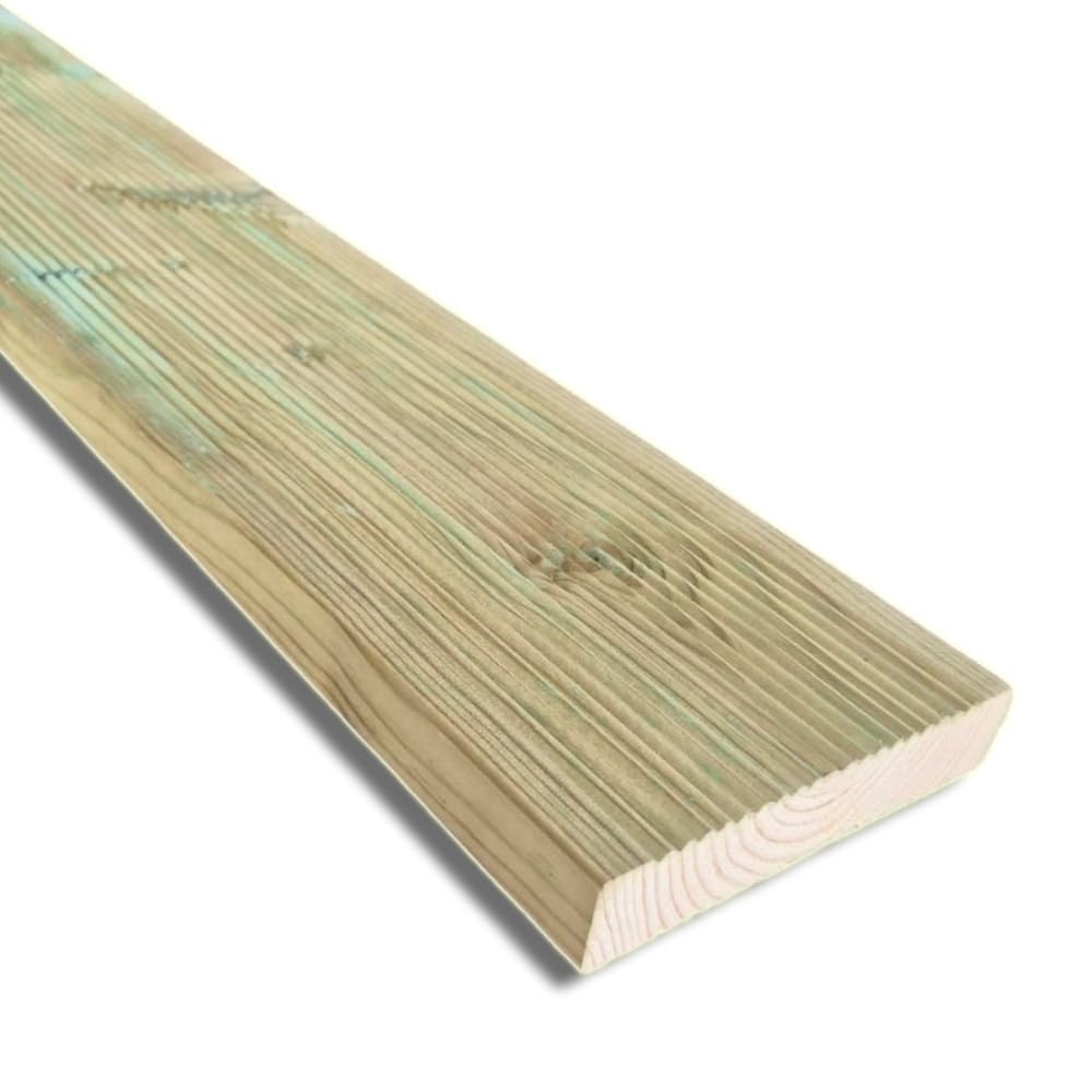 Sunwood Plataforma suelo madera exterior impregnado 200 cm – 20,30 m²