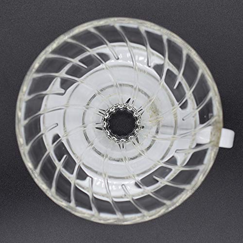 Image of HARIO Glass Coffee Dripper, Size 02, White