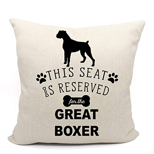 Questa federa per cuscino è riservata per il grande boxer, regalo per l'amante dei cani, divertente boxer, regalo per l'amante dei boxer, regalo per la mamma, boxer, regalo per il proprietario del
