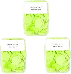 300 folhas de sabão portáteis para lavar as mãos, mini folhas de sabão perfumadas, sabonete de papel para viagens, sabão solúvel descartável para viagens ao ar livre, acampamento, caminhada