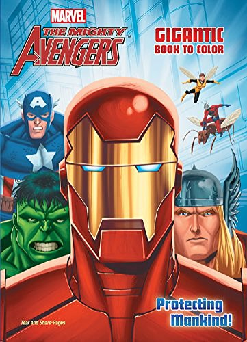 Marvel The Mighty Avengers Gigantic Book to Color
