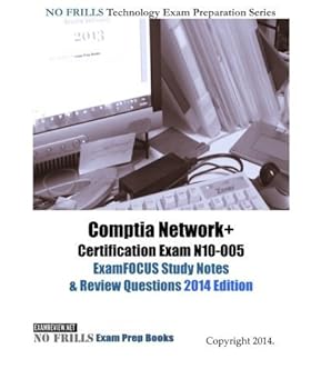 Paperback CompTIA Network+ Certification, Exam N10-005 Book