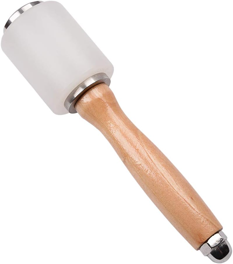 Leather Carving Hammer, CJRSLRB Leather Mallet, Leather