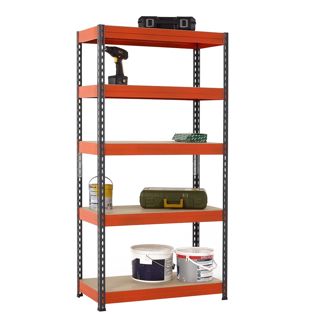 Buy TUFF Heavy Duty Garage Shelving Units 1000kg UDL Capacity (200kg