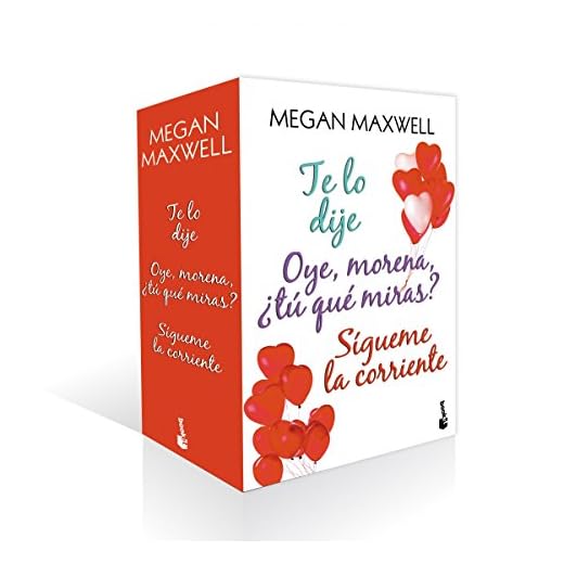 ESTUCHE MEGAN MAXWELL ROMÁNTICA (Bestseller)
