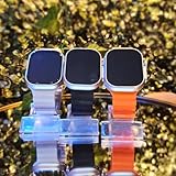 Relógio SmartWatch Ultra 8pro IWO 16 ou iwo16 49mm na cor (Laranja)