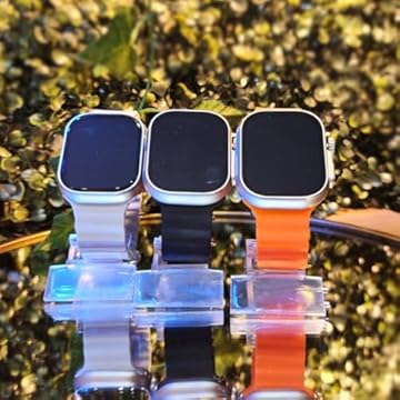 SmartWatch IWO 16 Ultra Watch 8 2023 49mm Oficial da IWO na Cor (Laranja)
