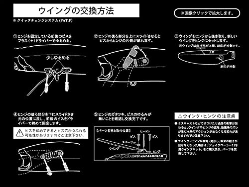 Guncraft Joined Crawler 178 Spare Wing Kit Complete Set #02 Gunmetal