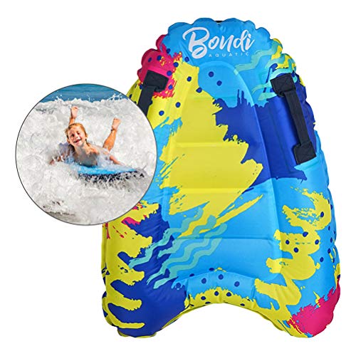 Tabla de Surf Inflable, Bodyboards para Niños Tablas de Surf Inflables Fila Flotante Piscina de Surf Flotadores Tabla De Surf para Vacaciones En La Playa Fiesta De Verano Piscina