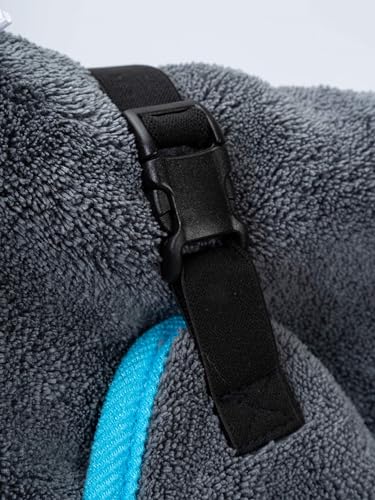 TrendPet Dampfhund Premium Bademantel für Hunde, Supersaugfähig und in 11 Größen verfügbar - Passend zu jeder Hundegröße Gr. 02 | 25-30 cm