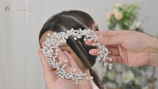 Forcine per capelli da sposa in foglia d'oro / Accessori per capelli da sposa rustici - Italia