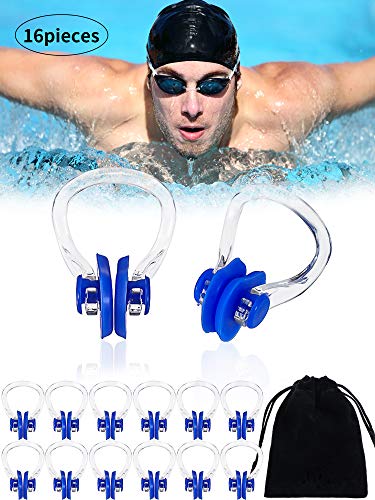 Swim Nose Clip Soft Silica Gel Nose Plugs Waterproof Nose Protector for Kids