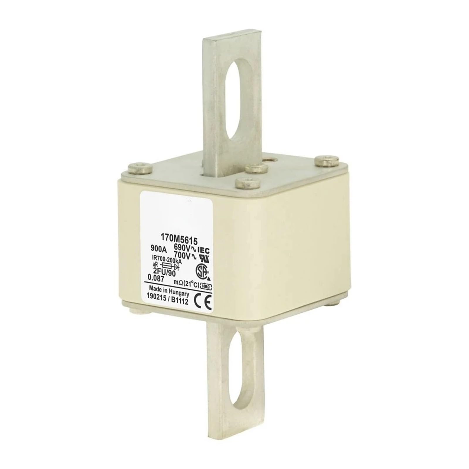 Fusible 170M5610 stoppe les courts-circuits sur onduleurs industriels modèles 170M5611 170M5612