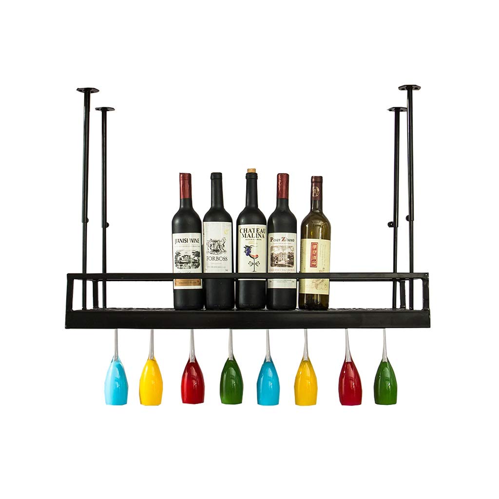 Casier à vin autoportant mural porte-gobelet enfichable 60x30cm