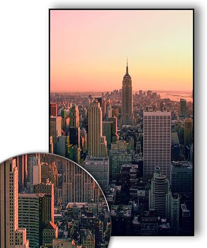 Golden Posters Póster fotográfico de Nueva York Skyline – (70 x 50 cm)