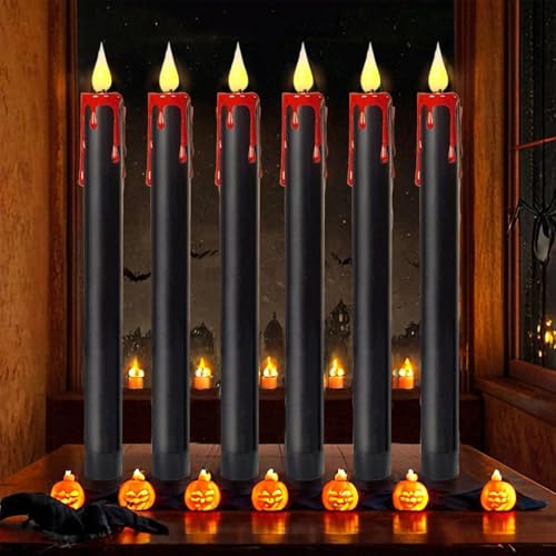 Velas sin llama cónicas con brillo regulable para yoga y meditación 3