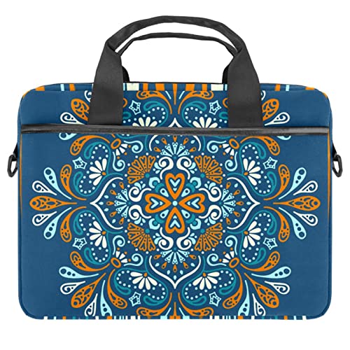 Sac d'ordinateur 13 pouces antichoc mandala pour protéger votre PC avec style
