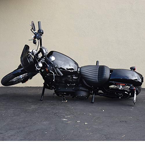 Wowtk Passenger Peg Crash Bar Frame Slider Fits For Harley Davidson Softail Street Bob,Low Rider And Heritage Classic 2018-2023 #TOP1