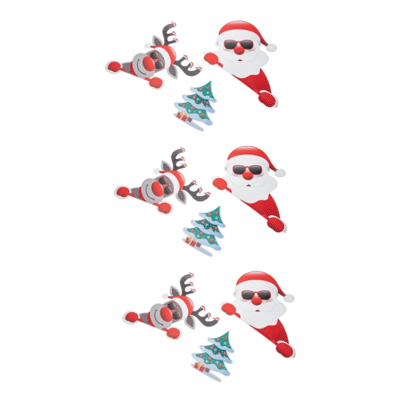 Aimants de Noël Cabilock lot de 3 ensembles de décoration pour réfrigérateur