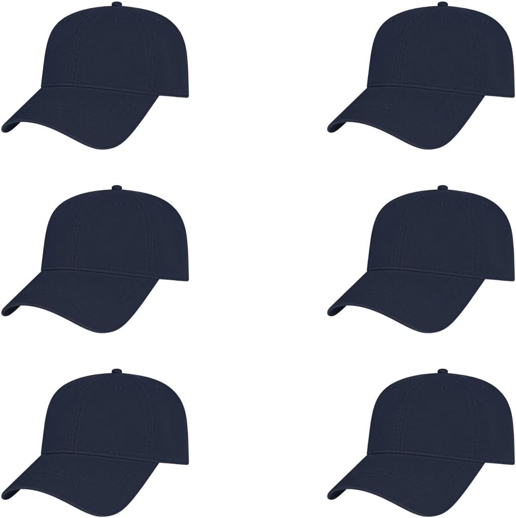 The Hat Pros Cap America i1002 Soft Washed Chino Twill Unstructured Relaxed Dad Cap w/Adjustable Strap | Bulk Pack Available