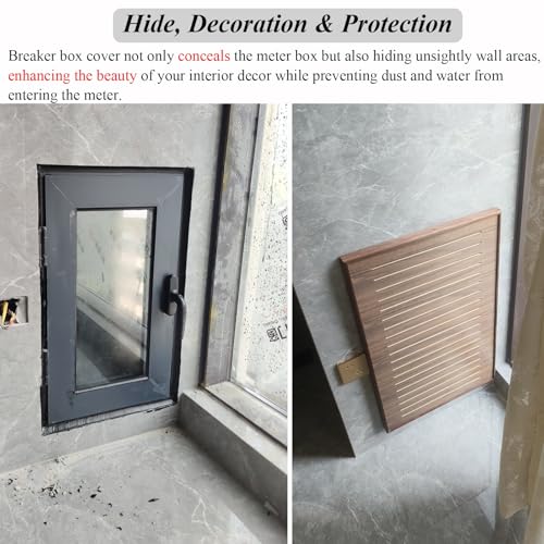 Copertura per pannello elettrico, design in stile giapponese per interruttore automatico, router e protezione della scatola del contatore