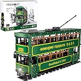 Artikel-Nr: 3140561 Harberry Technik Bus Ferngesteuert mit Schiene und Beleuchtung, Technik Doppeldecker-Bus mit Fernbedienung und Motoren, 2528 Teile Technik Bus Bauset Kompatibel mit Technic