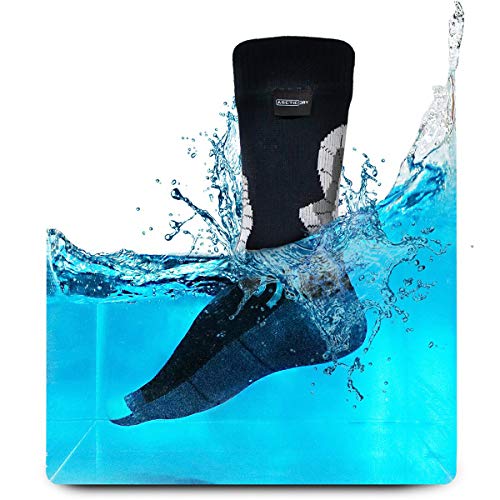 ArcticDry Xtreme Ice Blaue Thermosocken 100% wasserdichte Socken für Männer, Frauen & Kinder (Medium)