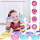 8 Stück Eiswürfel Anti Stress Bälle,Stressballs für Kinder und Erwachsene Fidget Spielzeug,Eiswürfel Fidget Toy,Antistressball zum Kneten,Verwendet Anti Stress Spielzeug für Angst und Stressabba