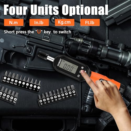 coobeast 38pcs Torque Screwdriver 1.01-106.2 in-lbs